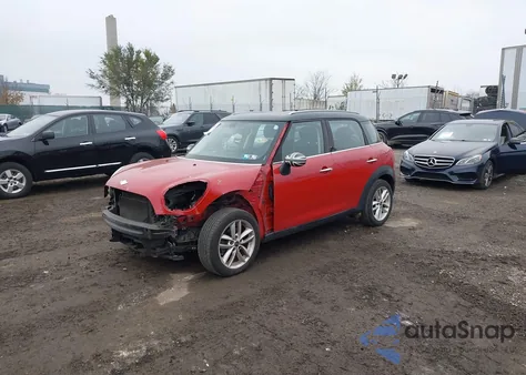2013 Mini Countryman Cooper from USA, damaged, VIN WMWZB3C56DWM08464